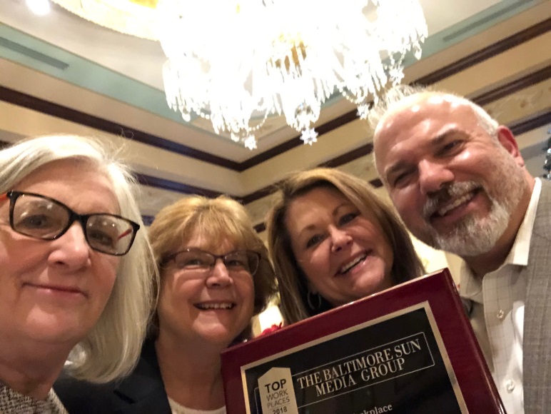 COMSO Employees at the Baltimore Sun Top Workplaces Ceremony