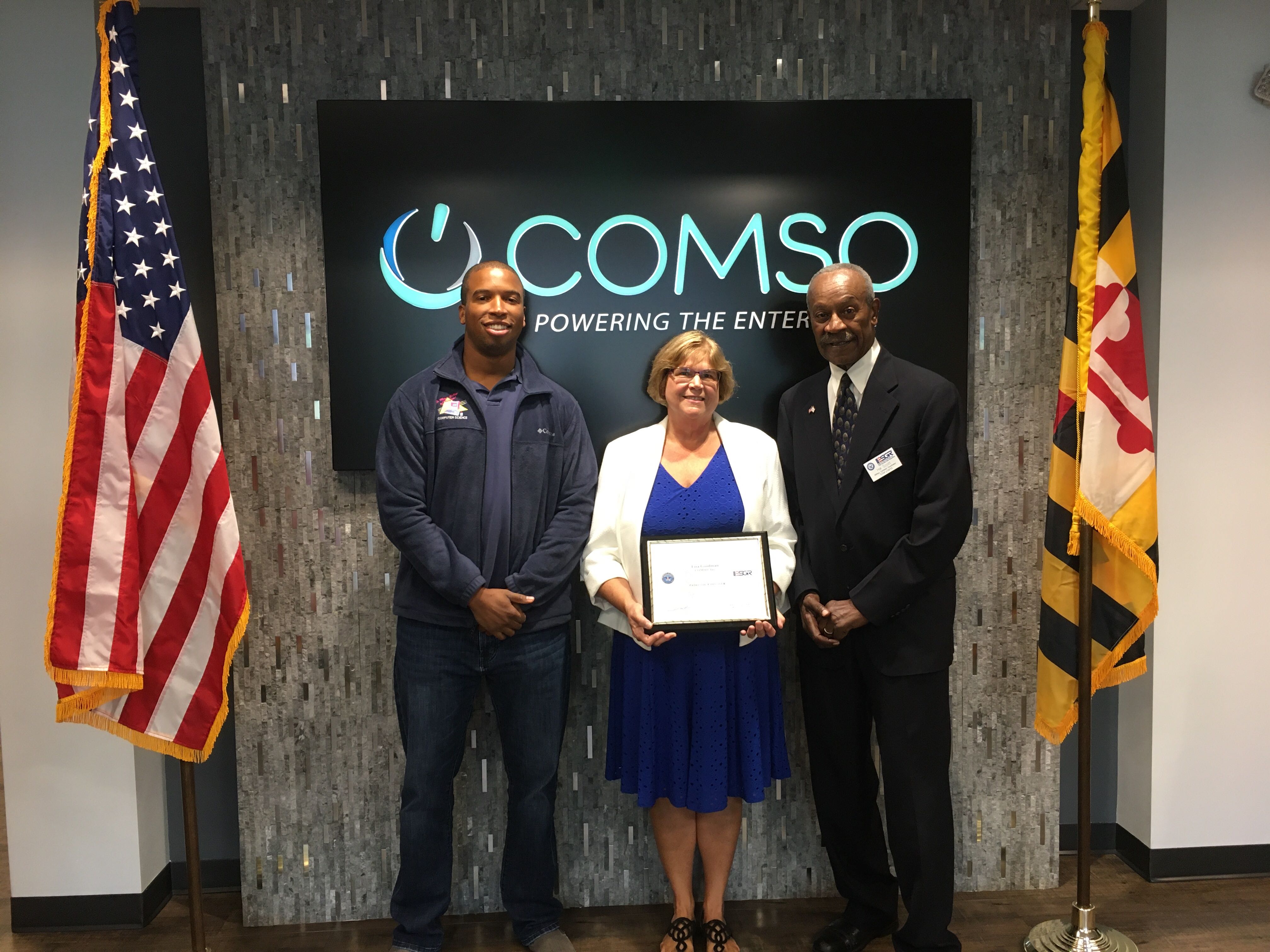 Employer Support of the Guard and Reserve (ESGR) Recognizes Lisa Goodman with Patriot Award