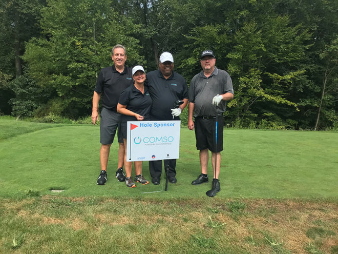 COMSO supporting a local golf tournament
